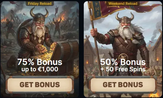 odin fortune casino reload bonuses